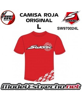 CAMISA ORIGINAL ROJA SWORKZ L SW970024L