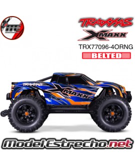 TRAXXAS X-MAXX 8S 4WD RTR MONSTER TRUCK BELTED NARANJA TRX77096