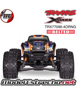 TRAXXAS X-MAXX 8S 4WD RTR MONSTER TRUCK BELTED NARANJA TRX77096
