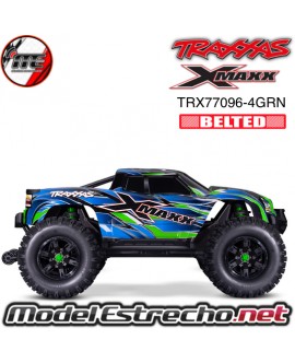 TRAXXAS X-MAXX 8S 4WD RTR MONSTER TRUCK BELTED VERDE TRX77096-4GRN