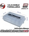 CAJA DOBLE TORNILLERIA ULTIMATE 160x94x39mm