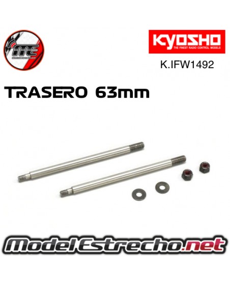 KYOSHO VASTAGOS TRASERO AMORTIGUADORES MP9/MP10 NEO (2U.) 63mm K.IFW149-2