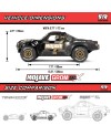 copy of ARRMA MOJAVE GROM DT MEGA 380 BRUSHED 4x4 RTR ROJO/NEGRO