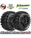 RUEDAS LOUISE X-CYCLONE RC - MFT - KRATON 8S MONTADAS HEX 24mm LR-T3298BM