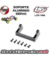 SOPORTE SERVO EN ALUMINIO LOSI MICRO-B 1/24 LOS-1986