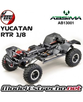 COCHE 1:8 CRAWLER YUCATAN LIME-GREEN RTR ABSIMA AB13001