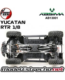 COCHE 1:8 CRAWLER YUCATAN LIME-GREEN RTR ABSIMA AB13001