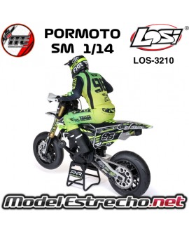 LOSI 1/4 PROMOTE SM FXR SUPERMOTO MOTORCYCLE RTR ( BATERIA Y CARGADOR ) LOS-2310
