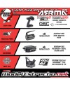 copy of ARRMA SENTON 4X4 V3 3S BLX BRUSHLESS SC ROJO