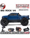 ARRMA BIG ROCK 223S DSC MONSTER TRUCK 3S BLX BRUSHLESS 4WD MT RTR AZUL ARA4312V4T3