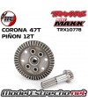 CORONA DE 47T Y PIÑON 12T MINI MAXX TRX10778