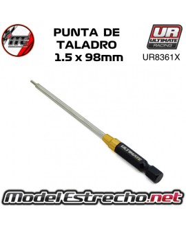 PUNTA DE TALADRO 1.5 x 98mm CON INDICADOR UR8361X
