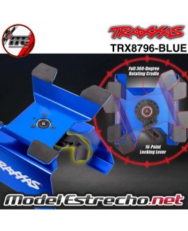 STAND PARA COCHE RC AZUL 
Ref: TRX8796-BLUE