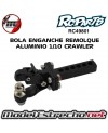 BOLA ENGANCHE REMOLQUE ALUMINIO 1/10 CRAWLER RC49801
