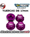 TUERCAS DE RUEDAS 17mm ALUMINIO RC PROJECT