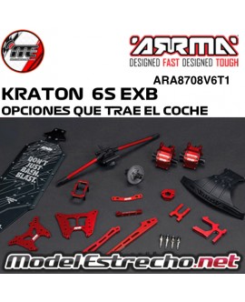 copy of ARRMA KRATON V5 1/8 MONSTER TRUCK BRUSHLESS 6S 4WD RTR AZUL