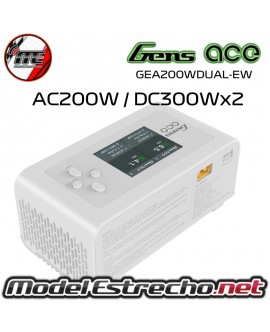 CARGADOR GENS ACE IMARS DUAL AC200W DC300Wx2 SMART BALANCE