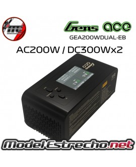 copy of CARGADOR GENS ACE IMARS DUAL AC200W DC300Wx2 SMART BALANCE