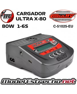 CARGADOR TEAM CORALLY ULTRA X-80 AC/DC BALANCE 80W. 1-6S LIXX C-51025-EU