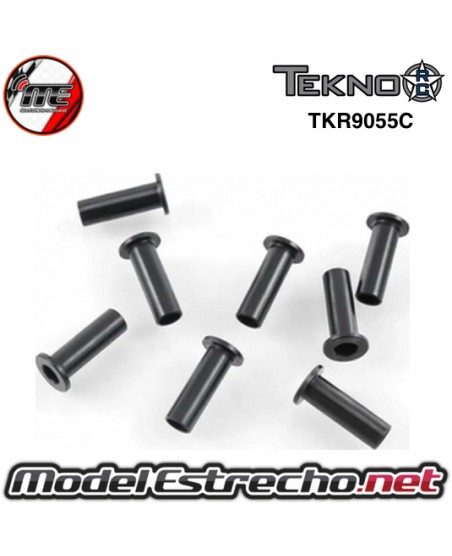 CASQUILLOS METALICOS TRAPECIO DELANTERO TEKNO EB48 (8Pcs) TKR9055C