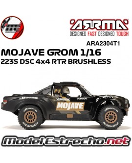 copy of ARRMA MOJAVE GROM DT MEGA 380 BRUSHED 4x4 RTR ROJO/NEGRO