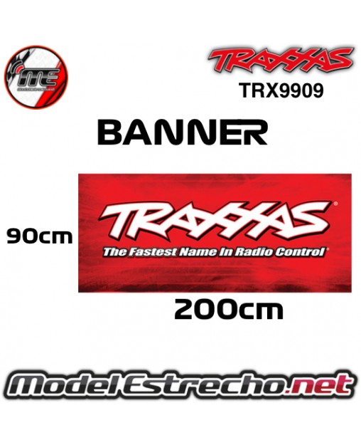 BANNER TRAXXAS 90x200cm