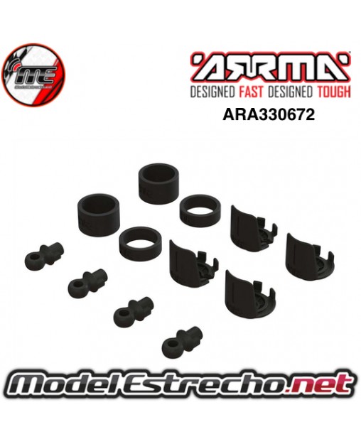 copy of VASTAGO AMORTIGUADOR DELANTERO 4x62MM ARRMA