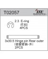 PASADOR EJE TRASERO EXTERIOR TEAM C T2EVO