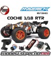 MAVERICK QUANTUM 2 XT 1/10 STADIUM TRUCK NARANJA CON BATERIA Y CARGADOR MV150403