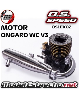 COMBO MOTOR OS SPEED ONGARO WC V3 TB02 ( EFRA 2089 MAS MB01-75 ) OS1EK02