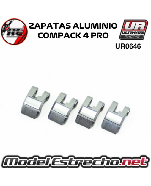 ZAPATAS DE ALUMINIO EMBRAGUE COMPACK 4 PRO UR0646