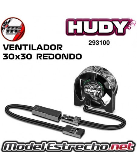 VENTILADOR HUDY 30x30 (1U.) REDONDO 293100