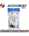 XLP2 ALUMINIO SHOCK ABSORBER SET BLACK XRAY X4 2psc 308311