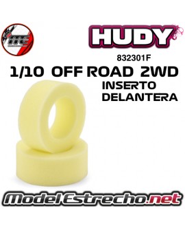 INSERTS DE ESPUMA DELANTERO 1/10 OFF ROAD 2WD 832301F