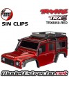 CARROCERIA TRAXXAS TRX-4 DEFENDER SIN CLIPS COLOR ROJO TRX8050-RED