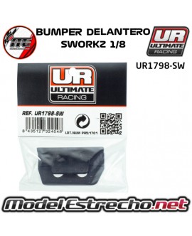 BUMPER DELANTERO SWORKZ 1/8 OFF ROAD ULTIMATE UR1798-SW