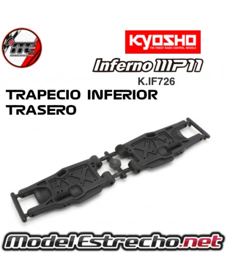 TRAPECIO INFERIOR TRASERO KYOSHO INFERNO MP11 K.IF726