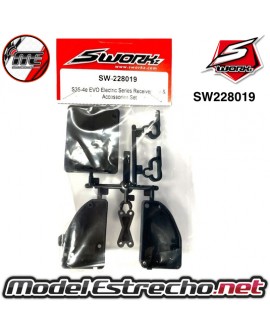 CAJA RADIO, SOPORTE VARIADOR Y SOPORTE CABLE SWORKZ SW228019