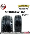 PROCIRCUIT STINGER V4 BUGGY A2 SOFT EN LLANTA BLANCA PCW2009-A2