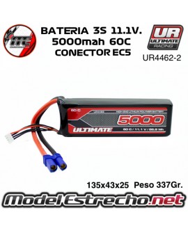 Gens Ace 5800mha 14,8v 50C 4S2P HardCase Lipo