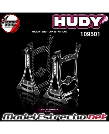 MESA DE REGLAJE HUDY SET-UP 1/10 COCHE FORMULA 109501