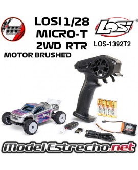 LOSI 1/28 MICRO-T 2S 2WD RTR STADIUM TRUCK SILVER ( INCLUYE BATERIA Y CARGADOR )