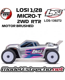 LOSI 1/28 MICRO-T 2S 2WD RTR STADIUM TRUCK SILVER ( INCLUYE BATERIA Y CARGADOR ) LOS-1392T2