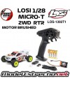 copy of LOSI 1/28 MICRO-T 2S 2WD RTR STADIUM TRUCK SILVER ( INCLUYE BATERIA Y CARGADOR )