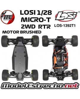 LOSI 1/28 MICRO-T 2S 2WD RTR STADIUM TRUCK BLANCO ( INCLUYE BATERIA Y CARGADOR ) LOS-1392T1