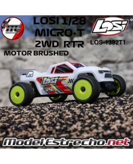 LOSI 1/28 MICRO-T 2S 2WD RTR STADIUM TRUCK BLANCO ( INCLUYE BATERIA Y CARGADOR ) LOS-1392T1