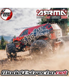 ARRMA GORGON 2WD MT 1/10 RTR AMARILLO  ARA3230ST2