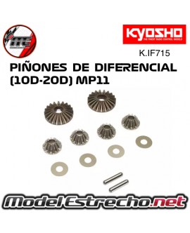 PIÑONES DE DIFERENCIAL (10D-20) KYOSHO INFERNO MP11