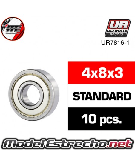 RODAMIENTOS ULTIMATE 5x10x4 (10 U.)