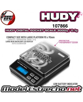BASCULA HUDY PROFESIONAL DIGITAL POCKET SCALE 3000G/0.1G